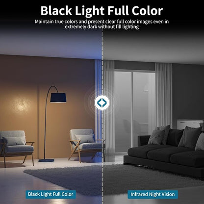 VSTARCAM 2K Security Camera, Built-in Battery, Low-Light Full-Color Night Vision - Image 4