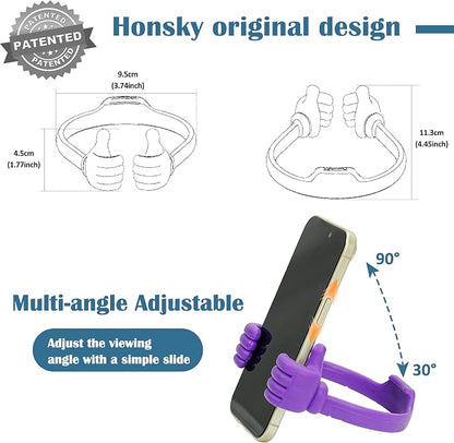 Honsky Thumbs-up Cell Phone Stand Holder, Tablet Stand Cradle - Image 3