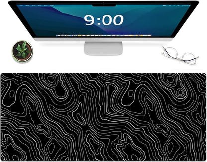 Gaming Mouse Mat Forest Background Pattern XXL XL Large Mouse Mat Long Extended by Galdas