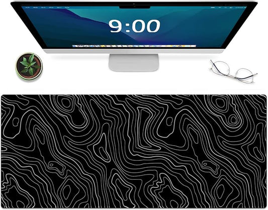Gaming Mouse Mat Forest Background Pattern XXL XL Large Mouse Mat Long Extended by Galdas