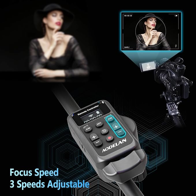 AODELAN Remote Control Camcorder Wireless Zoom Controller - Image 4