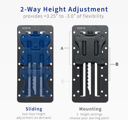VIVO Height Adjustable VESA Adapter Stand - Image 7