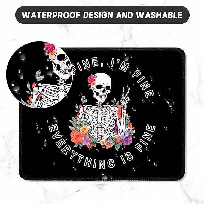 ITNRSIIET Mouse Pad with Stitched Edge Premium Textured Smooth Precise - Image 5