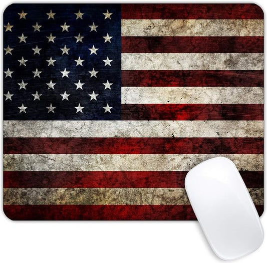 United States National Flag Mousepad Non-Slip Rubber Base Mouse Pads by Goodsprout