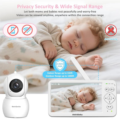 6" Big Screen Baby Monitor - Image 3