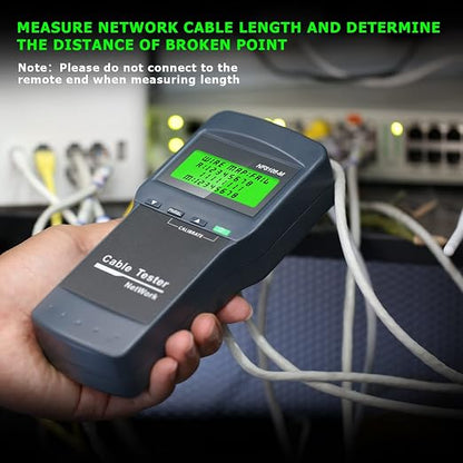 RJ45 Network Cable Tester, VXSCAN 8 Remote Units Network LAN Length Ethernet - Image 6