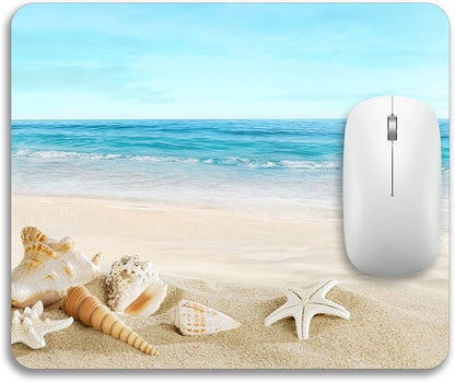 Beautiful Beach Mousepad Rubber Base Mouse Pad Non-Slip Mouse Mat - Image 2