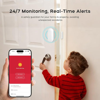 Wireless Alarm System for Home Security, SOS Button, Window Alarms, APP Control - Image 3