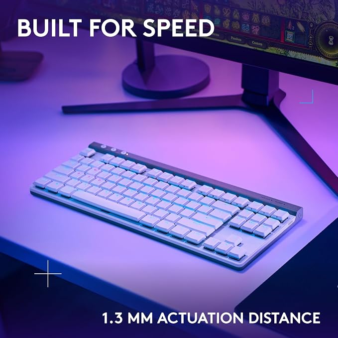 Logitech G515 Wireless Gaming Keyboard TKL, LIGHTSYNC RGB, Thin Tenkeyless - Image 3