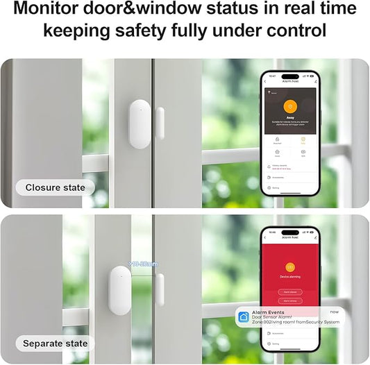 Alarm System for Home Security, Phone App Control, Real-Time Alert, Auto Alarm - Image 2