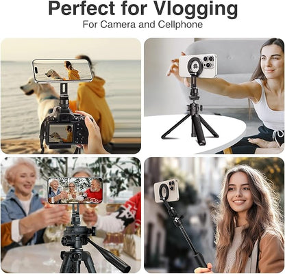 elitehood Magnetic Magsafe Tripod Phone Mount Holder, Foldable Phone Holder - Image 2