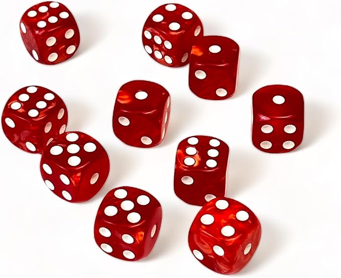 Luck Lab 10 Piece D6 Dice Pack - Image 2