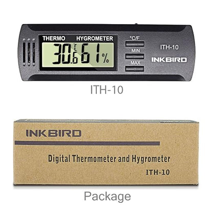 Inkbird ITH-10 Digital Thermometer and Hygrometer Temperature Humidity Monitor - Image 3