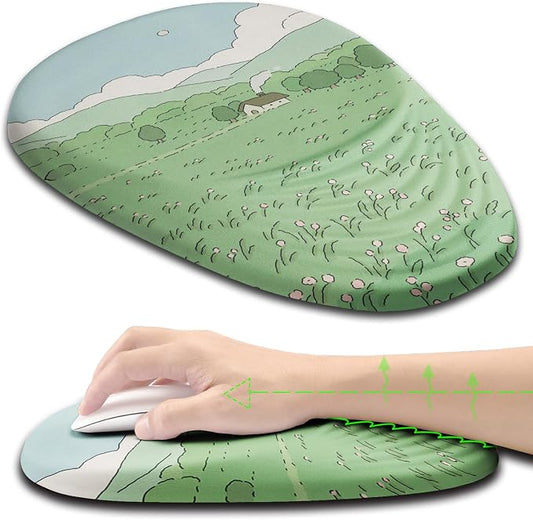 Ergonomic Mouse Pad Wrist Support, Mouse Pad by Armanza