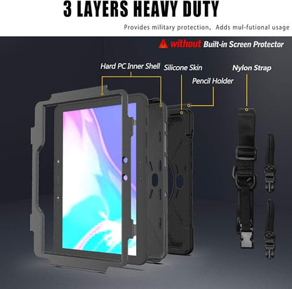 Samsung Galaxy Tab Active PRO 10.1 inch/Galaxy Tab Active4 PRO Case, Heavy Duty - Image 6