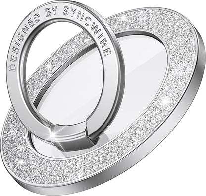 Syncwire Magnetic Phone Grip for MagSafe, Bling Magnetic Phone Ring Holder by SYNCWIRE