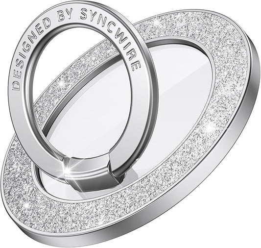 Syncwire Magnetic Phone Grip for MagSafe, Bling Magnetic Phone Ring Holder by SYNCWIRE