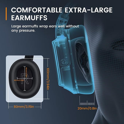 Bluetooth Headset for PC, Wireless Computer Headphone - Image 7