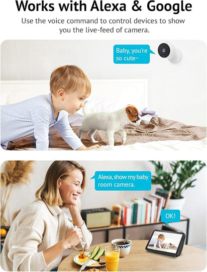 LaView 5MP 3K Cameras for Home Security Indoor, Home Security Camera for - Image 8