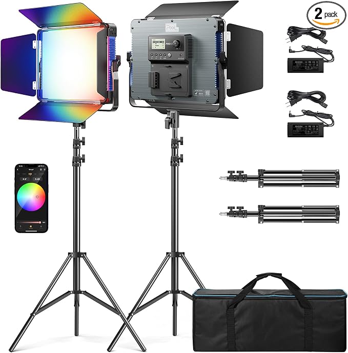 P80 LED Video Lighting Kit by Pixel