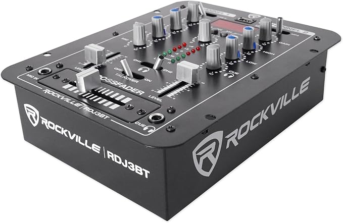 Rockville RDJ3BT 2 Channel DJ Mixer - Image 2