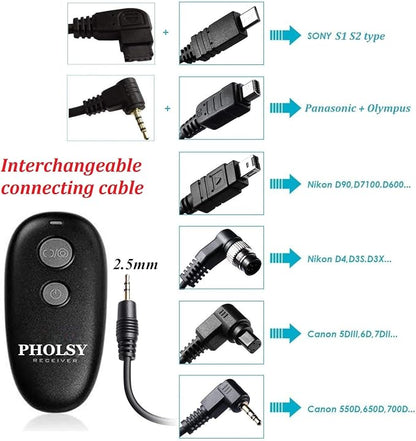 PHOLSY Wireless Shutter Camera Remote Release Control - Image 8