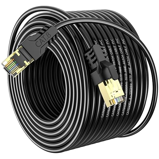 Cat 8 Ethernet Cable 300FT, High Speed 40Gbps, by Unknown