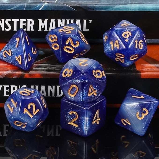 QMAY DND Dice Set -D&D Polyhedral Dice - Image 4
