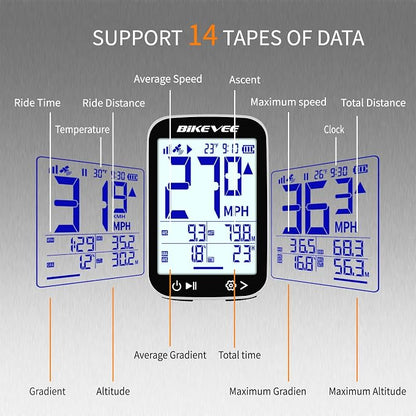 GPS Bike Computer Wireless Cycling Computer - Image 2