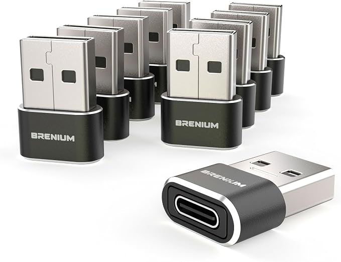 USB to USB C Adapter by Brenium