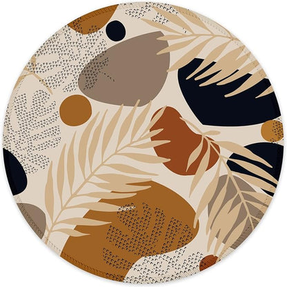 ITNRSIIET Round Mouse Pad with Stitched Edge Premium-Textured Waterproof by +ITNRSIIET