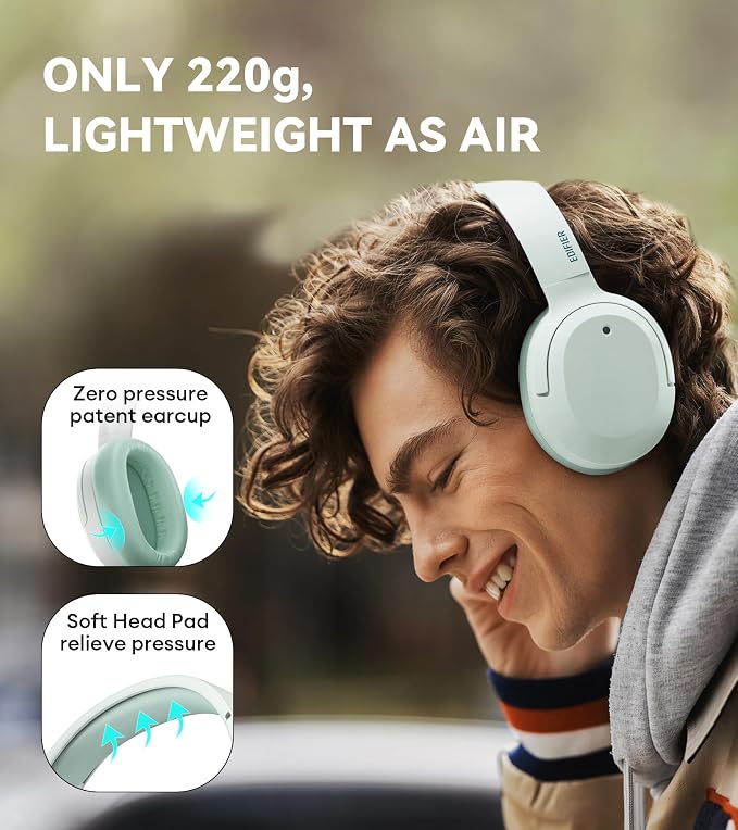 Edifier W820NB Plus Hybrid Active Noise Cancelling Headphones - Image 4