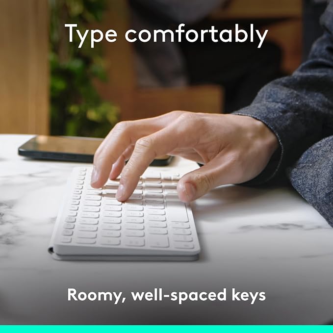 Logitech Keys-to-GO 2 Portable Compact Wireless Keyboard - Image 4
