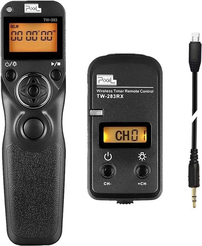 Pixel Wireless Timer Remote Shutter Release TW283-S2 Wireless Remote Control by Pixel