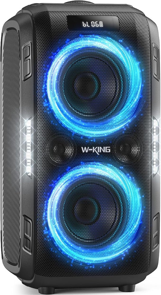 W-KING 270W PEAK Party Large Bluetooth Speaker Loudest Boom Box/12 Custom by W-KING
