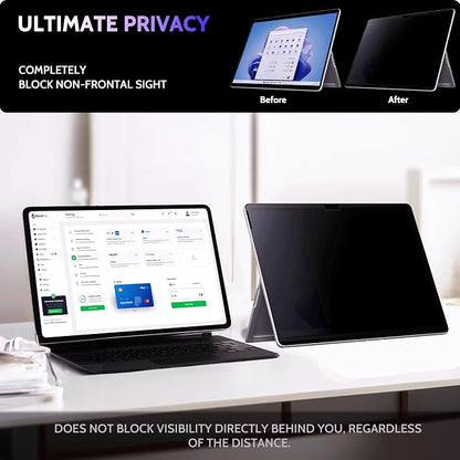 Privacy Screen for 13 Inch Surface Pro 11/10/9/8/X, MagicSuction™ Removable - Image 4