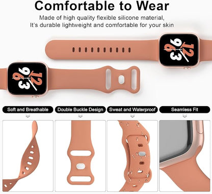 Sport Band Compatible with Apple Watch 38mm 40mm 41mm 42mm 44mm 45mm 46mm 49mm - Image 3
