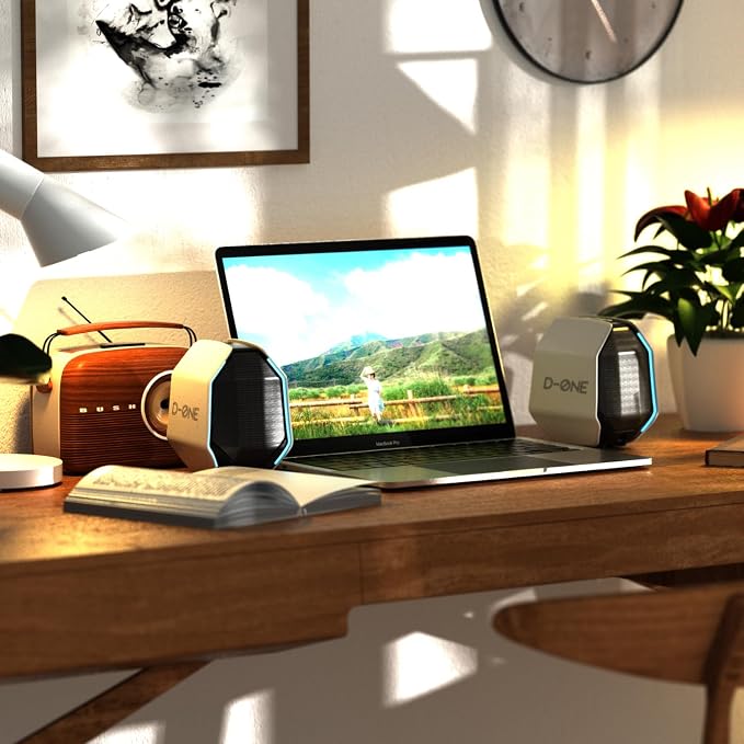 D-ONE 30W PC Gaming Computer Speakers - Image 6