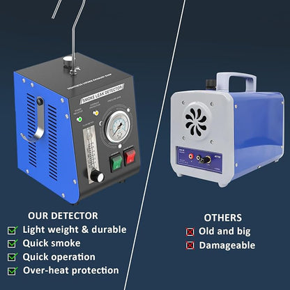 Automotive Smoke Machine, Professional Leak Detector Built-in Air Pump Flow - Image 8