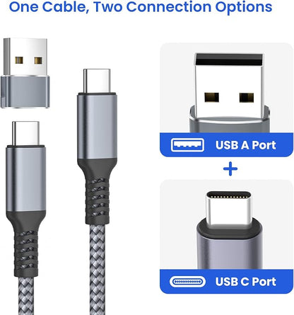 Elebase USB Type C to C 100W Cable 10FT - Image 3