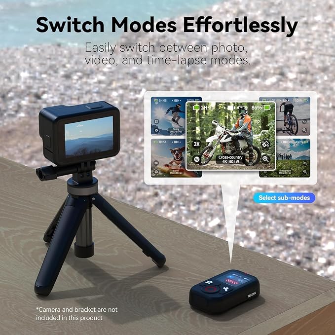 TELESIN T13 Waterproof Smart Remote Control - Image 3