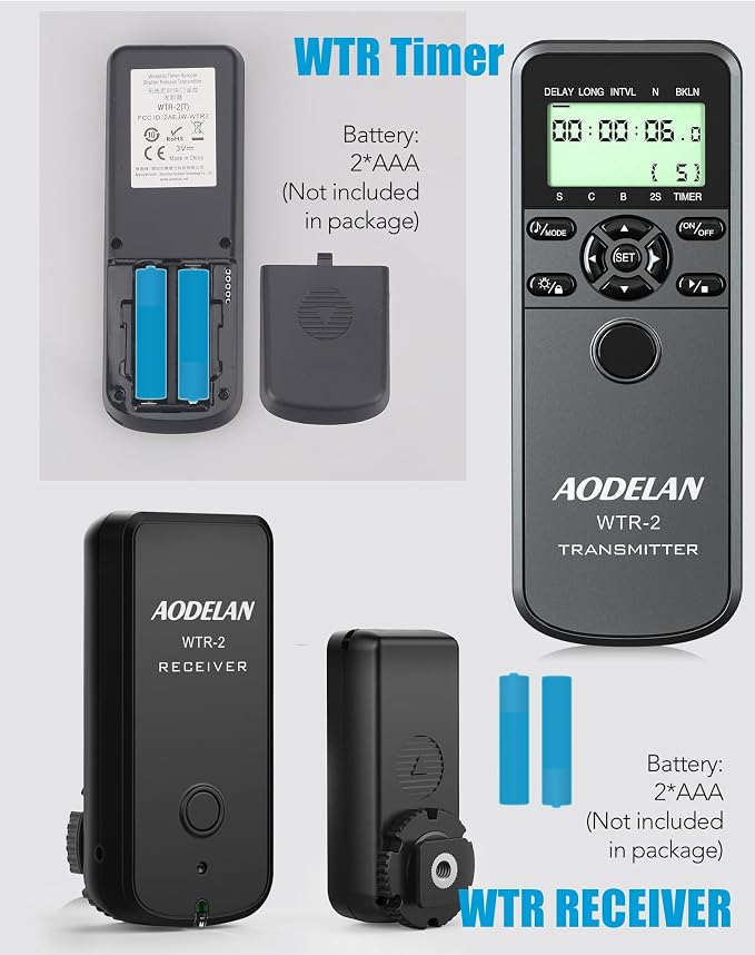 Wireless Timer Shutter Release Compatible - Image 6