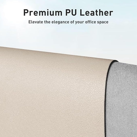 Aothia Large PU Leather Desk Pad Protector – Non-Slip Mouse Pad & Writing Mat - Image 2