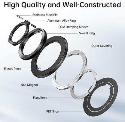SYNCWIRE Upgraded Magnetic Phone Ring Holder - Image 9