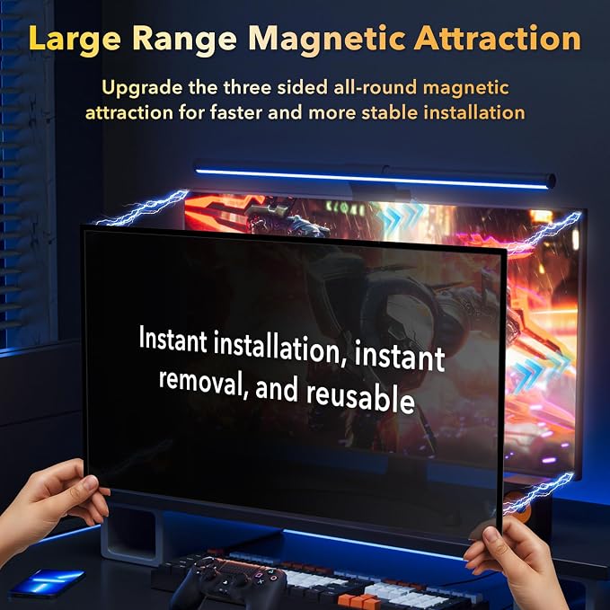 Magnetic Invisible Hidden Design Computer Privacy Screen Filter 24 Inch - Image 2