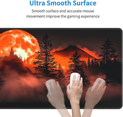 Extended Gaming Mouse Pad, Large Desk Mat XL Anime Mouse Pad Waterproof - Image 4