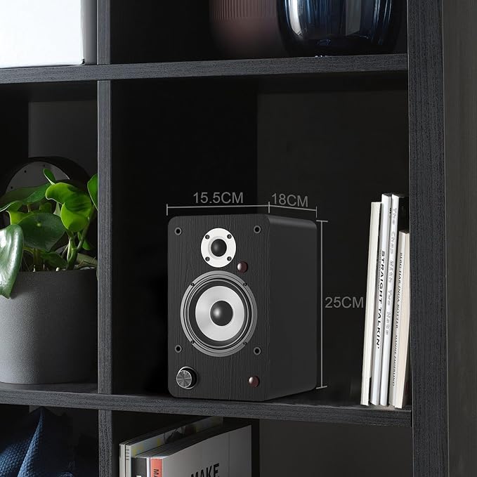 LONPOO Powered Bookshelf Speakers - Image 6