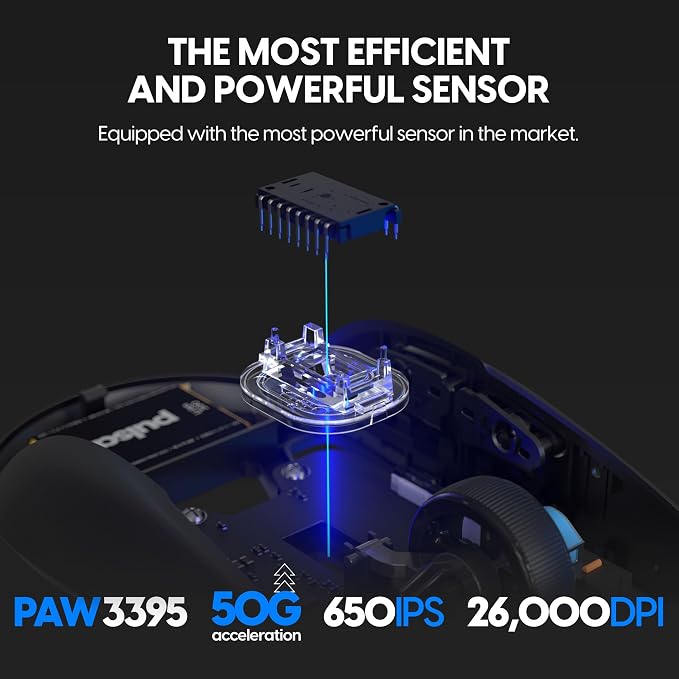 Pulsar Gaming Gears X2H mini Wireless Gaming Mouse, Ultra Lightweight 1.83 oz - Image 7