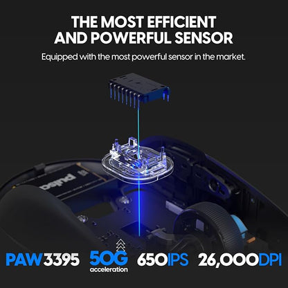 Pulsar Gaming Gears X2H Wireless Gaming Mouse, Ultra Lightweight 1.90 oz - Image 7