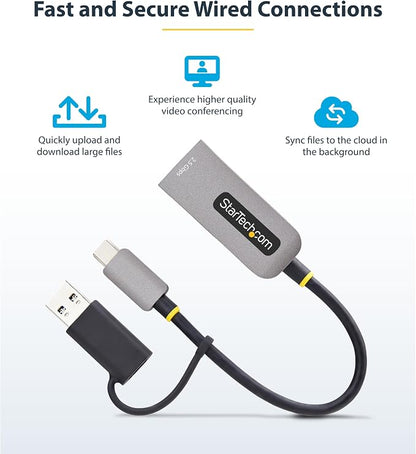 StarTech.com 2.5GbE USB-C to Ethernet Adapter - Image 4